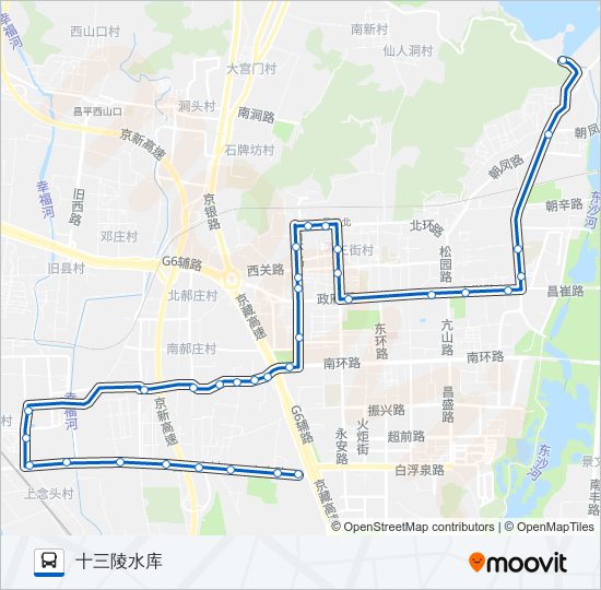 昌56 bus Line Map