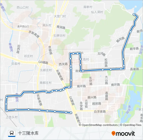 昌56 Bus Line Map