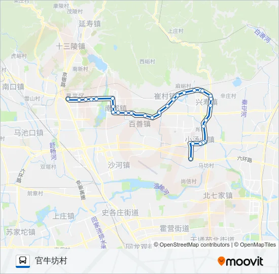 昌59 Bus Line Map