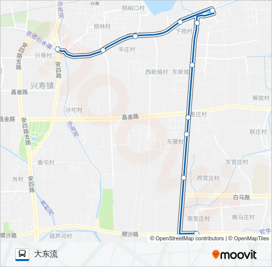 昌60 Bus Line Map