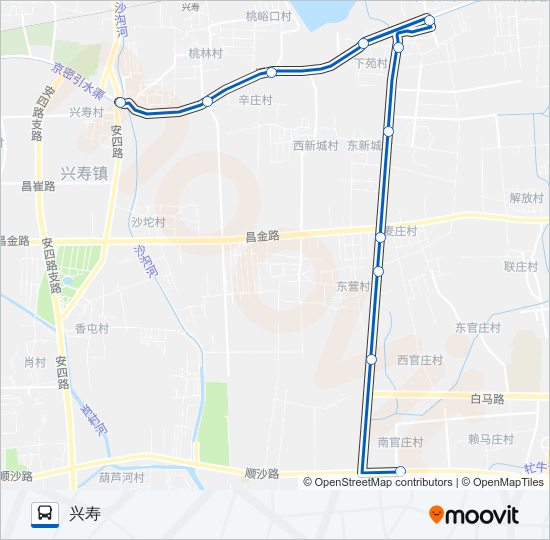 昌60 bus Line Map