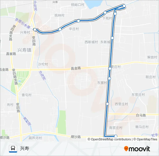 昌60 Bus Line Map