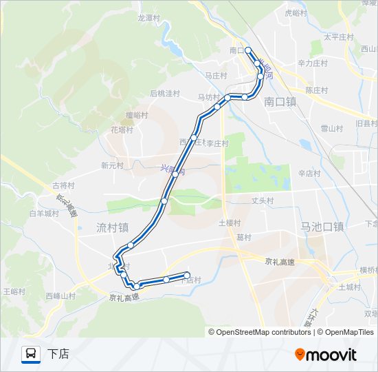 昌69 bus Line Map