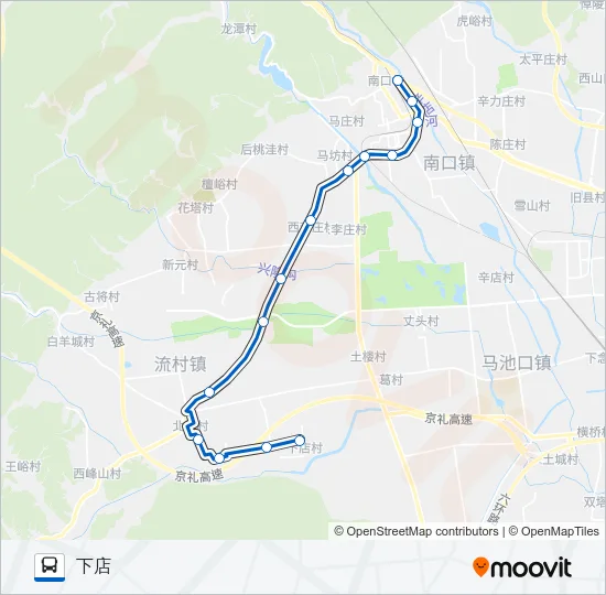 昌69 Bus Line Map