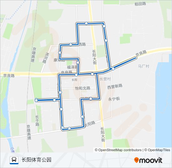 环城3 Bus Line Map