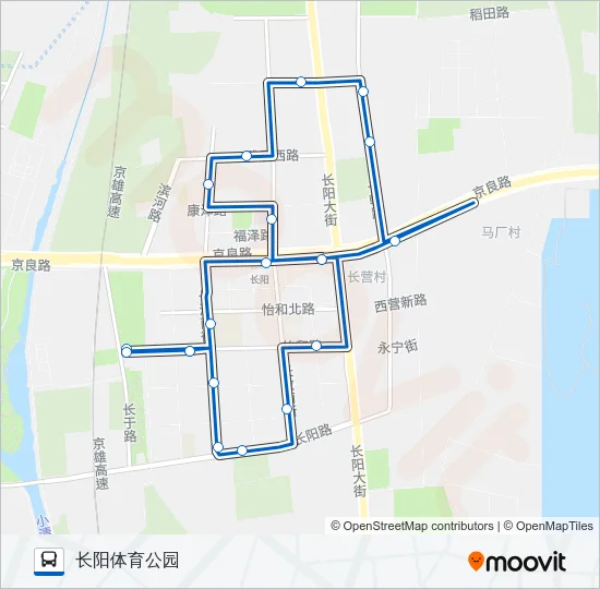 环城3 Bus Line Map