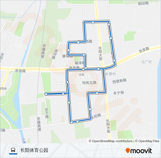 环城3 Bus Line Map