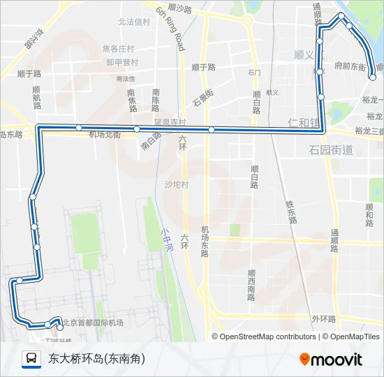 空港2 Bus Line Map