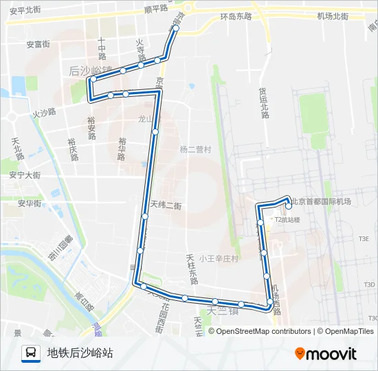 空港3 Bus Line Map