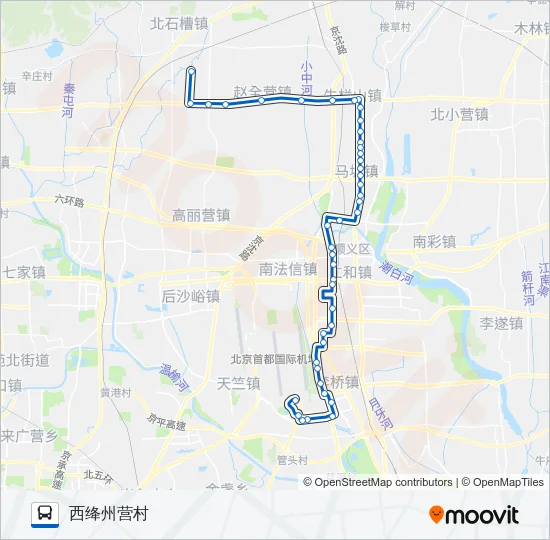 空港5 Bus Line Map
