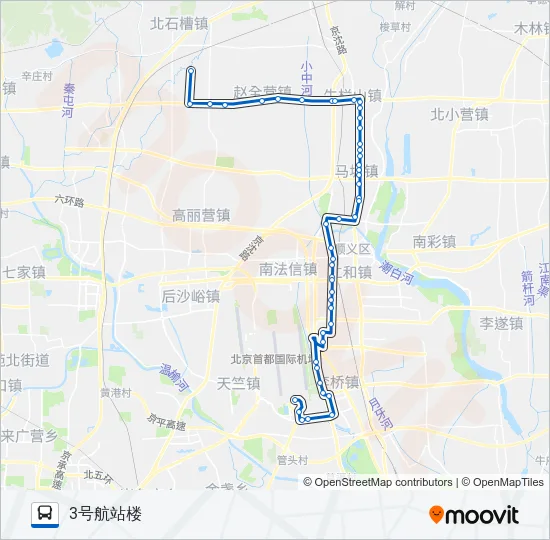 空港5 Bus Line Map