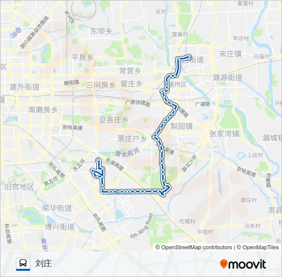 通11 Bus Line Map