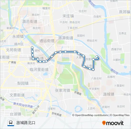 通26 Bus Line Map