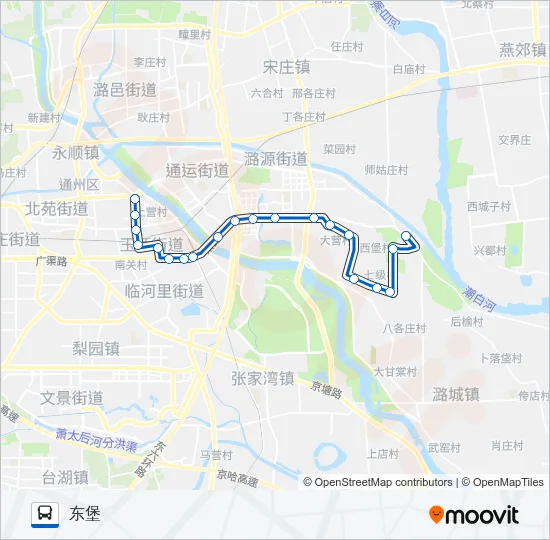 通26 Bus Line Map