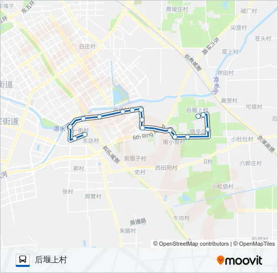 通28 Bus Line Map