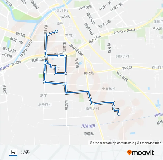 通29 Bus Line Map