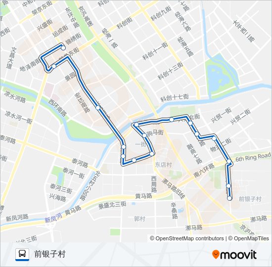 公交通31路的线路图