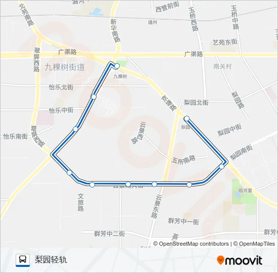 通35 Bus Line Map