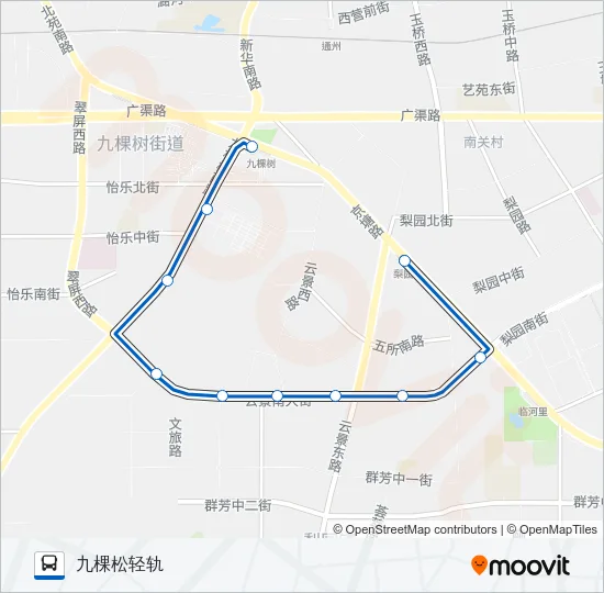 通35 Bus Line Map