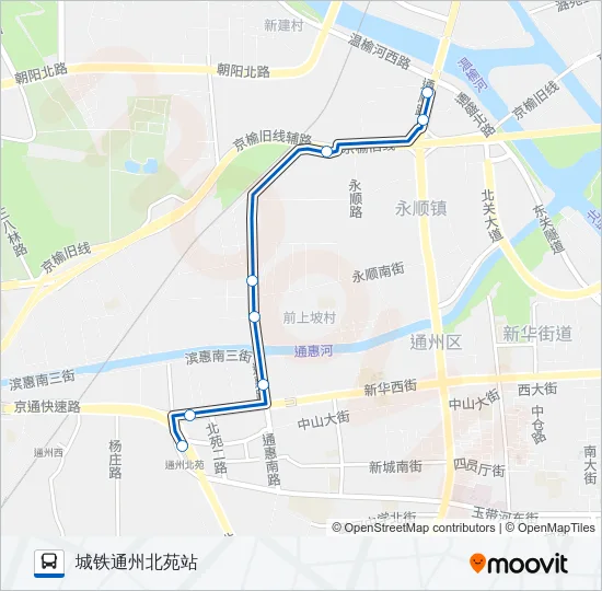 通37 Bus Line Map