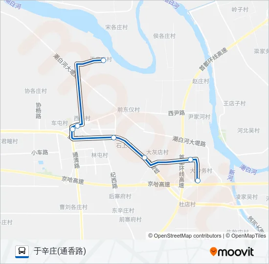 通39 Bus Line Map