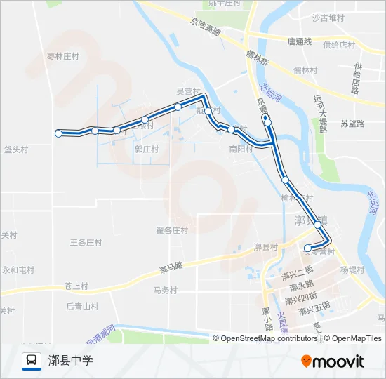 通40 Bus Line Map