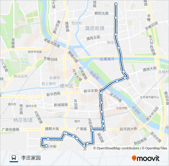 北京44路线路图图片