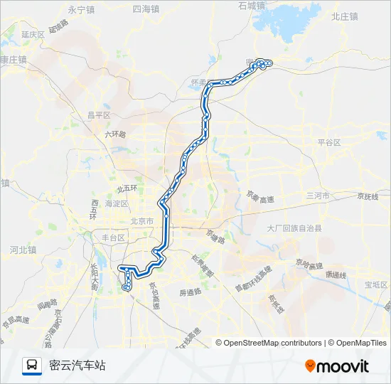 郊81 Bus Line Map