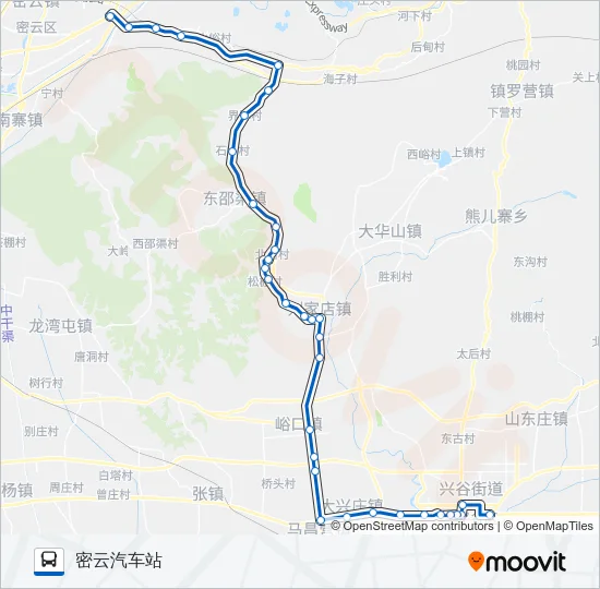 郊82 Bus Line Map