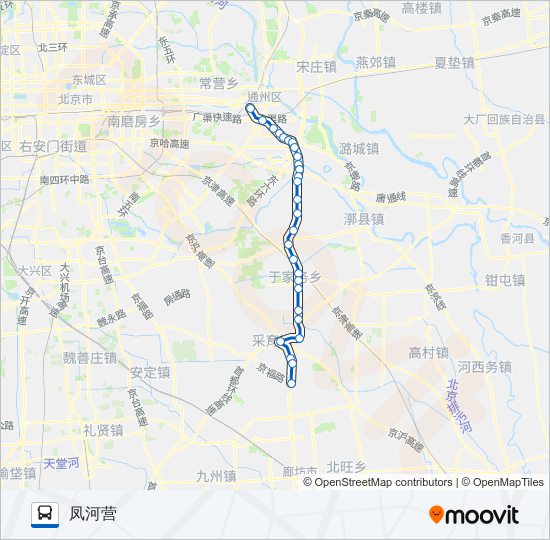 郊90 bus Line Map