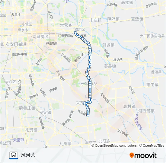 郊90 Bus Line Map