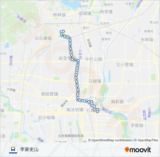 顺11 Bus Line Map