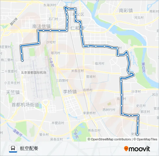 顺12 Bus Line Map