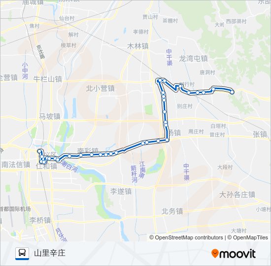 顺15 bus Line Map