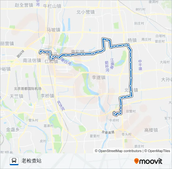 顺18 Bus Line Map