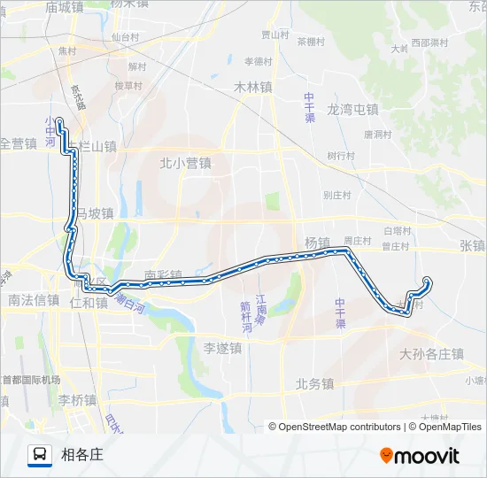 顺20 Bus Line Map