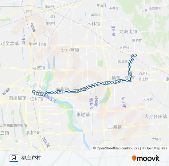顺23 Bus Line Map