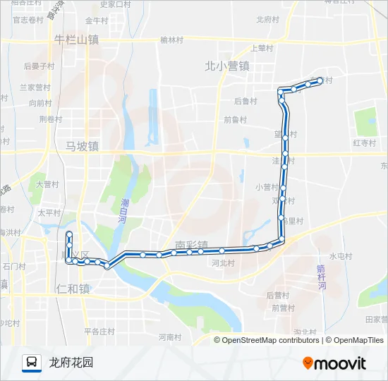 顺24 Bus Line Map