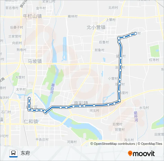 顺24 Bus Line Map