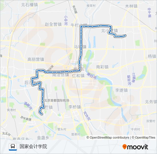 公交顺27路的线路图