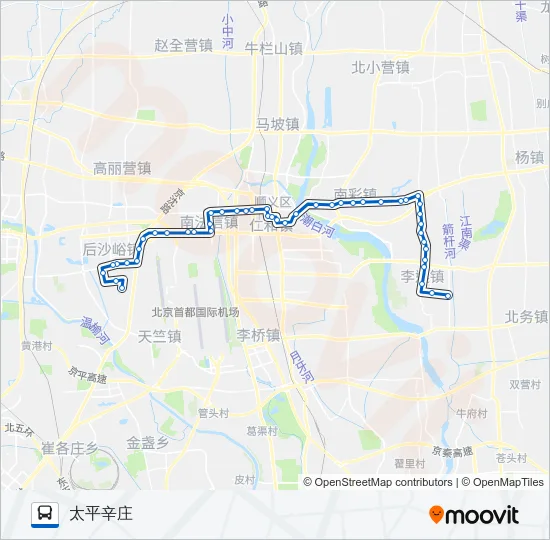 顺28 Bus Line Map