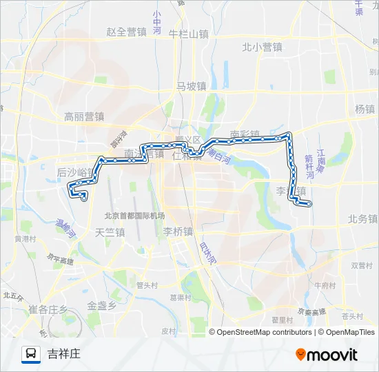 顺28 Bus Line Map