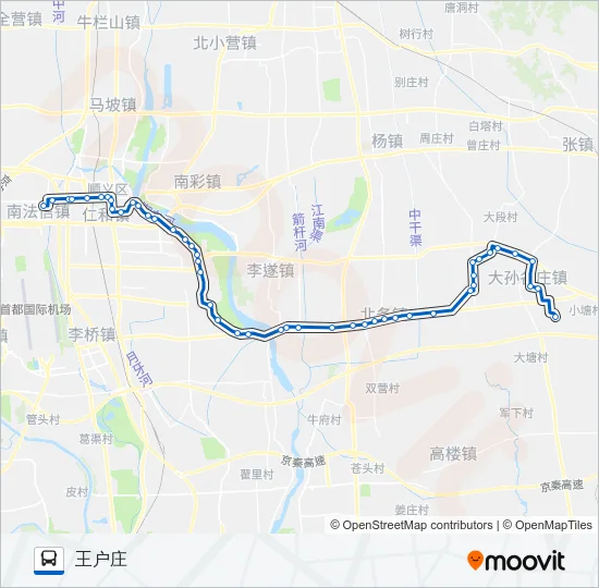顺29 Bus Line Map