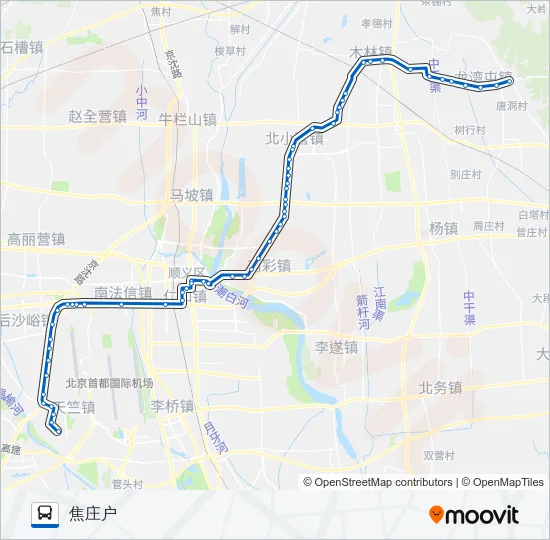 顺31 Bus Line Map