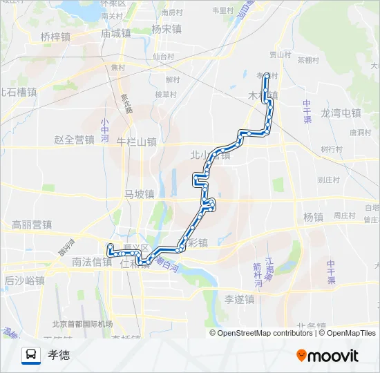 顺32 Bus Line Map