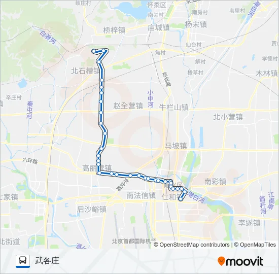 顺35 Bus Line Map