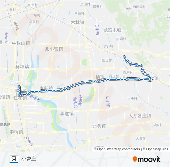 顺39 Bus Line Map