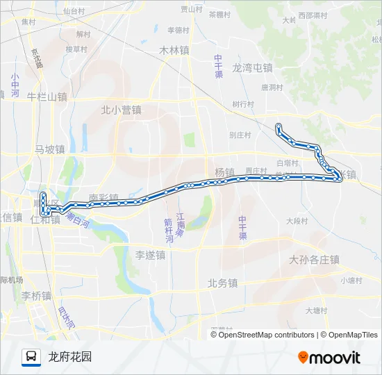顺39 Bus Line Map