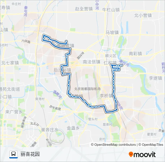 顺42 Bus Line Map