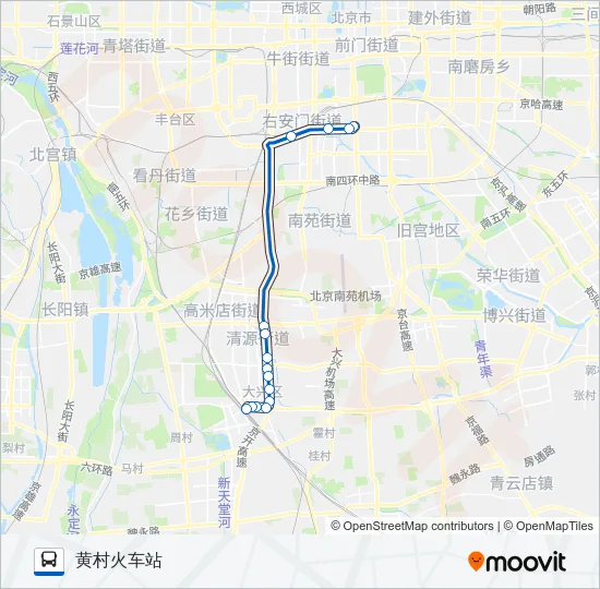 366快 Bus Line Map